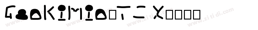 GenKiMin2TC X字体转换